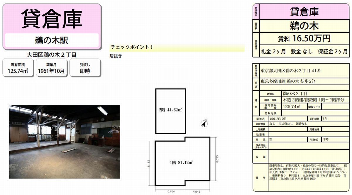 メゾンビラ鵜の木 大田区鵜の木3丁目 の建物情報 住まいインデックス